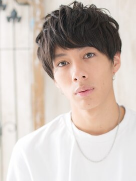 モッズヘアー メン 戸田公園店(mod's hair men) アレンジ効くマットブラウンパーママッシュルームヘアb戸田公園