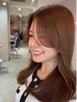 シーシンジュク 新宿南口(Sea shinjuku)&nbsp;韓国風前髪×レイヤーカット【髪質改善/新宿/レイヤーカット】