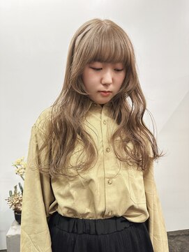 ニール 名古屋 伏見 丸の内(NEELU) 【Neelu_misa】透けるミルキーベージュ