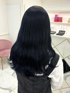 リルミー(Lilme) ブリーチ1回ブルーブラック*まゆ