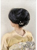 夜会巻き