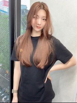 スターズ 船橋(STARS) ミルクティーピンクレイヤーカット艶髪