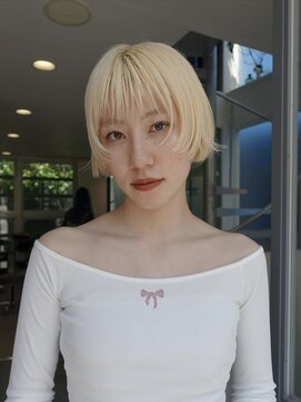 シキ 渋谷(siki) ハイトーン/ブリーチ/レイヤーカット/シアーカラー/渋谷/原宿