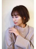 ネル 千早 香椎(nell.)&nbsp;★ナチュラルカール美髪くせ毛風カールインナーカラー