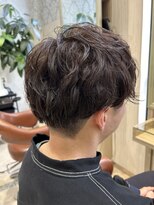 ビス リアン 川口店(Vis lien) 爽やかマットショート☆ビジネス刈り上げツーブロックブラック