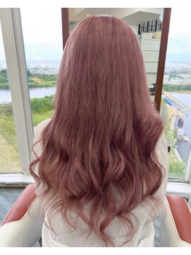 クラン ヘアーアンドスタジオ(CLAN hair & studio) ピンクベージュ