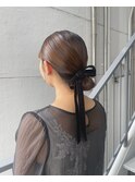 ベロアリボンアレンジ