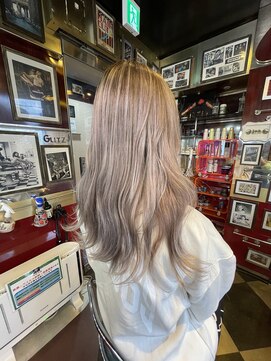 グリッツ (GLITZ) ミルクティーベージュバレイヤージュ