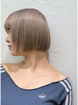 リノショアーズ 元町店(RINOSHORES) 10代20代★大人かわいいダブルカラーブリーチミルクティーカラー