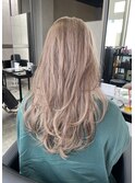 ミルクティーベージュ/レイヤーカット/ブリーチ#浜松駅#カラー