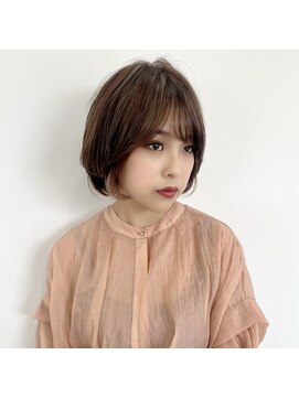 ハピネス クローバー 八木店(Happiness CLOVER) マッシュショート　白髪ぼかし　30代40代　アッシュグレー　八木