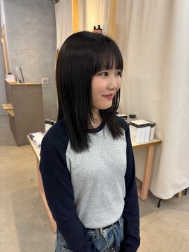 アマーク(a mark) 【小川　結女花】地毛風カラー