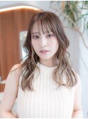 20代30代ミディアム顔周りレイヤーカット髪質改善ストレート
