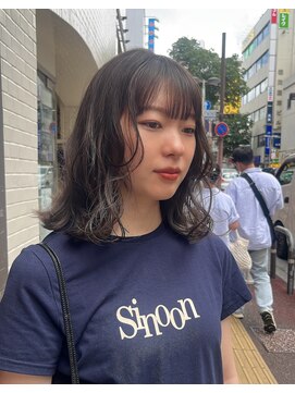 エイト 福岡天神店(EIGHT fukuoka) 暗めアッシュグレーカラー