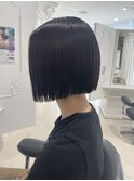 ワンレンボブ/ミニボブ