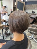 バセット バイ アルター 鎌取店(basset by aL-ter)&nbsp;ショートスタイル×グレージュ