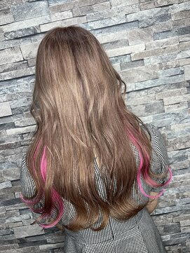 ラピス 新宿(Lapis) 【Lapis新宿】ミルクティー、ピンクイヤリングシール