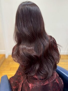 韓国ワインレッドカラー