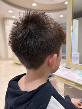 アッシュ 仙川店(Ash) キッズカット/セルフカット失敗/ストレートヘア/美容室で直す