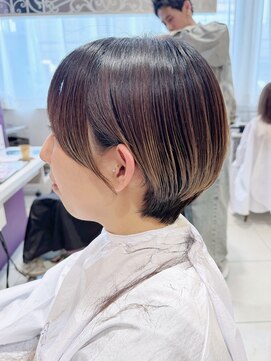 ハピネス 河原町店(Happiness) マッシュショート　京都美容室　進詩織