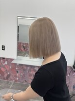 ペレ 栄店(PELE)&nbsp;イメチェン/ホワイトブロンド/外ハネボブ/美髪/栄