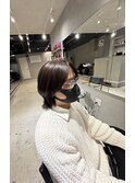 ナチュラルレイヤー×髪質改善縮毛矯正