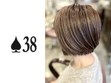 サーティエイト(38)の雰囲気（【髪質改善/白髪染め/白髪ぼかし/カラー/ショート/カット】）