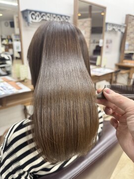 トップスタイル リッチ 髪質改善トリートメントでうる艶美髪に