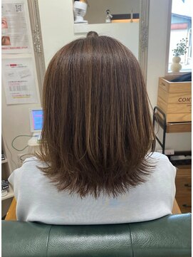 ヘアアトリエ ナイン 岡部店(hair atelier nine) ヘッドスパ/バーガンディ/バズカット/ブルーブラウン/福島市