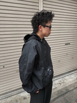 ハイセンス(HISENSE) メンズカットスパイキーショートピンパーマベリーショート【GIA