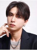 ナチュラルショートセンターパート