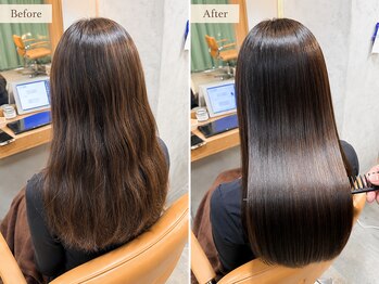 ヘアアンドライフ エジェリデイズ(hair&life egerie days)の写真/【髪質改善】oggi otto12stepトリートメントや水素トリートメントで髪質改善&今までにないヘアケア体験!