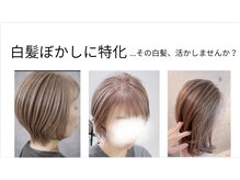 ミークス(MKKS)の雰囲気(大人の白髪、隠すから活かすへ)
