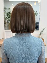 ユートラクト 守口竜田通り店(U-tract)&nbsp;大人ボブ　白髪活かし　ハイライト30，40代