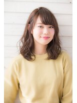 【GARDEN KOMAKI】スポンテニアスひし形ボブにフリンジバング
