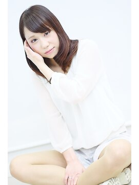 ヘアメイク アヴァロン 橋本店(HAIR MAKE Avalon) 【Avalon橋本】鎖骨ミディオフィスヘア　［橋本/橋本駅］