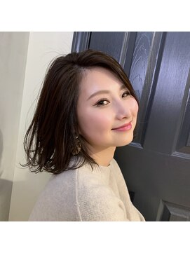 カールム(carlm) 【carlm☆上川美幸】ボブ×アッシュブラウン