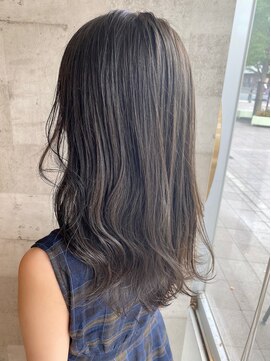 ザ シー 海老名(The C) [The C 岩崎あつき] 透明感◎ミディアムスタイル×ネビージュ