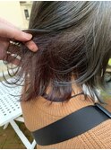 インナーカラー×髪質改善×チラ見せカラー