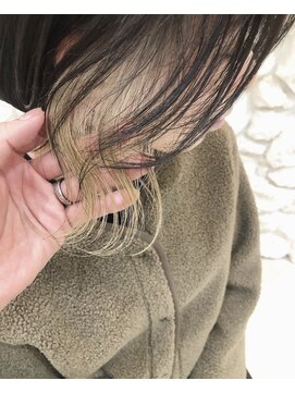 モアナ バイ ヘッドライト 沖縄東崎店(Moana by HEADLIGHT) Moana【東崎】インナーカラー＃ベージュアッシュ＃ケアブリーチ