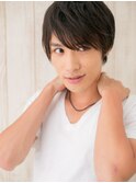 重めバングの目力ＵＰこなれ感ミニウルフJ