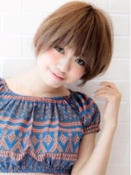 アグ ヘアー スプリング 八戸青葉店(Agu hair spring) 《Agu hair》王道かわいい小顔ショート