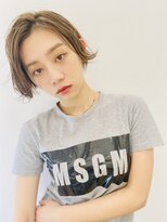 ディレクト 新宿(Direct)&nbsp;ショートボブ×ハイライトグレージュ