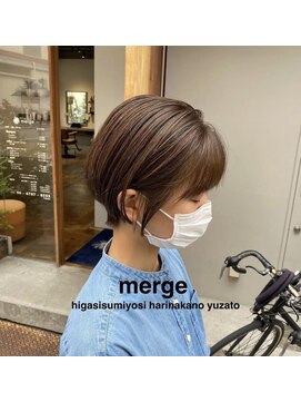 ヘアメイク マージ(hair make merge) 【Ryoオススメ♪】丸みショート