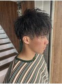 MEN'S HAIR ソフトツイスト×クールマッシュ