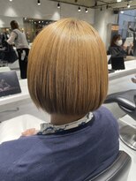 ジンジャー(GINGER) 新髪質改善×トリートメント×ボブ