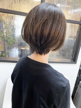 ニット 銀座(knit) 《knit銀座 佐野元気》20代30代40代ショートボブ丸み前下がり