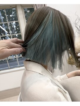 ウッドベル(wood belle) アンブレラ【クリアブルー】