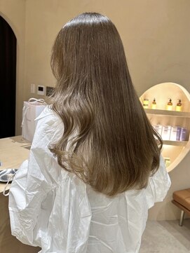 ヒビヲ(HIBIO) ハイライトダブルカラーケアブリーチインナーカラーグレージュ