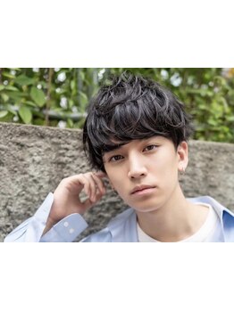 【メンズカット+眉カット\4400】再現性の高いカットでON/OFFキマる大人のスタイルを提案《22時まで営業》